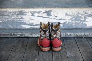 Kids Cowboy Boots 'Red'