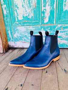The Frankie Boot 'Navy'