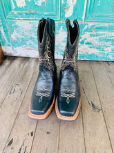 Cowboy Boots Mens 'Coffee Stitching'